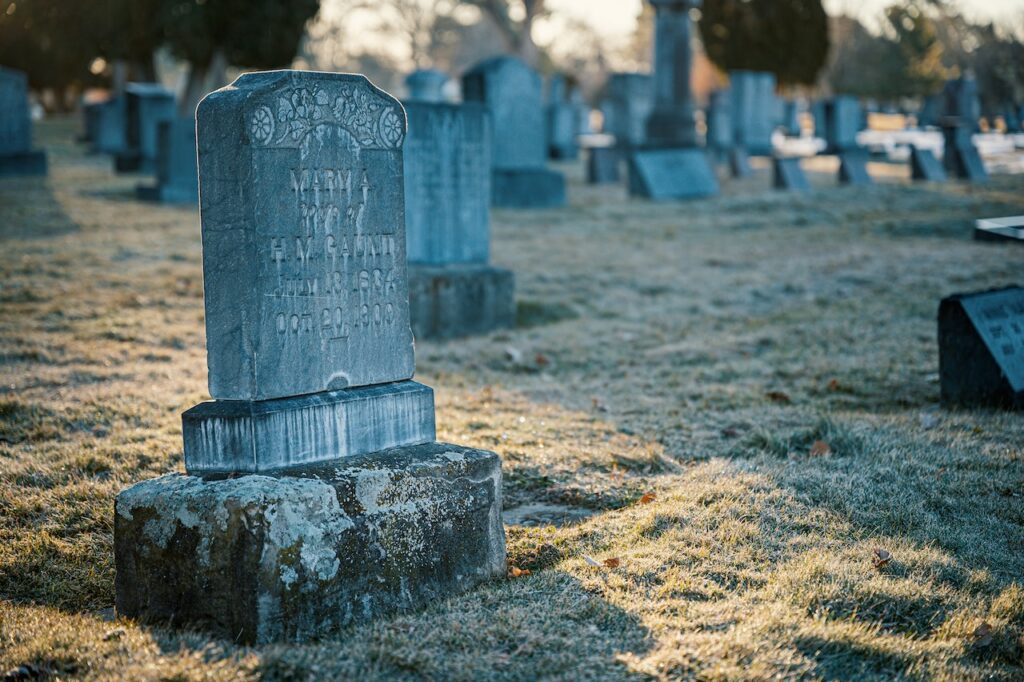 La réglementations dans les cimetières